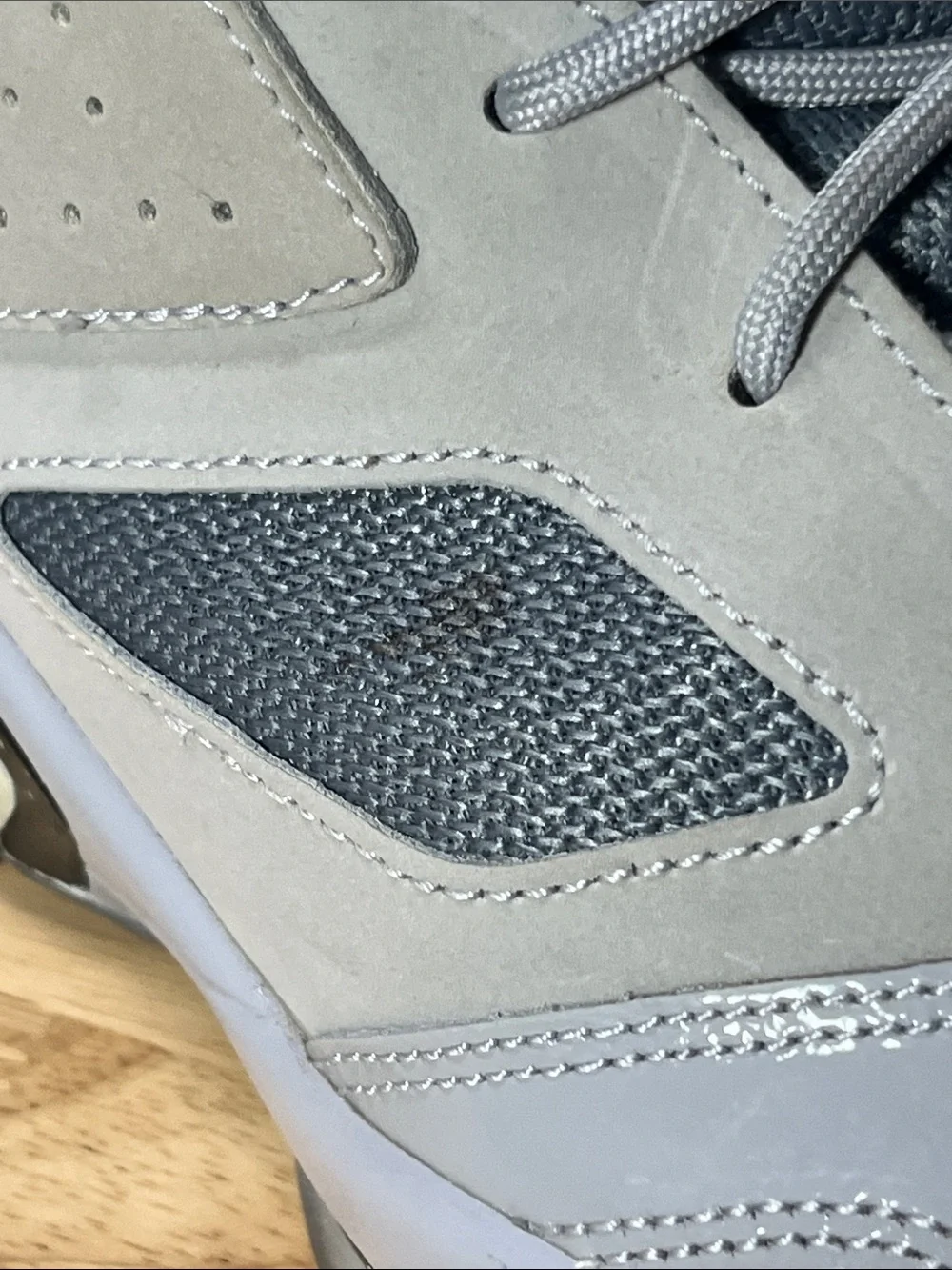 Jordan 555475-003 Flight Club 91 Cool Grey Black Shoes Men Size 11
